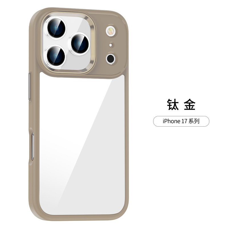 金盾透明适用iPhone17手机壳全包镜头苹果17ProMax防摔保护套跨境|undefined