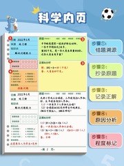 B5 Error Notebook: Specialized Loose-Leaf Math Correction Workbook for Elementary Students – 2nd Grade Error Collection & Correction Book