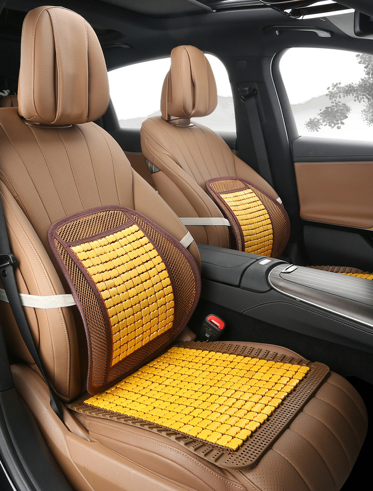 Summer Special Bamboo Mat Car Seat Cushion Silicone Gel Mat Bamboo Mat New Butt Cushion Factory Direct Sale