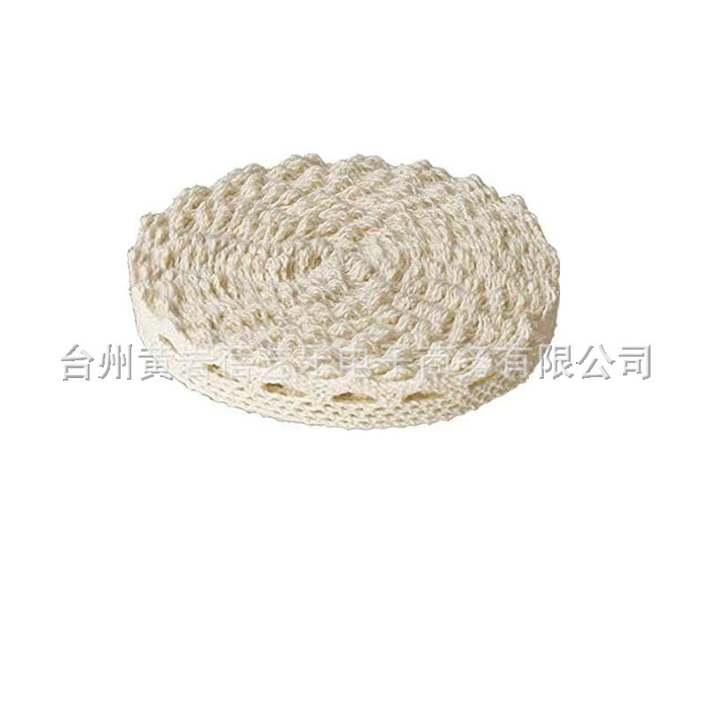 现货5米特价棉线花边批发手工diy服装辅料蕾丝花边 沙发窗帘花边|undefined