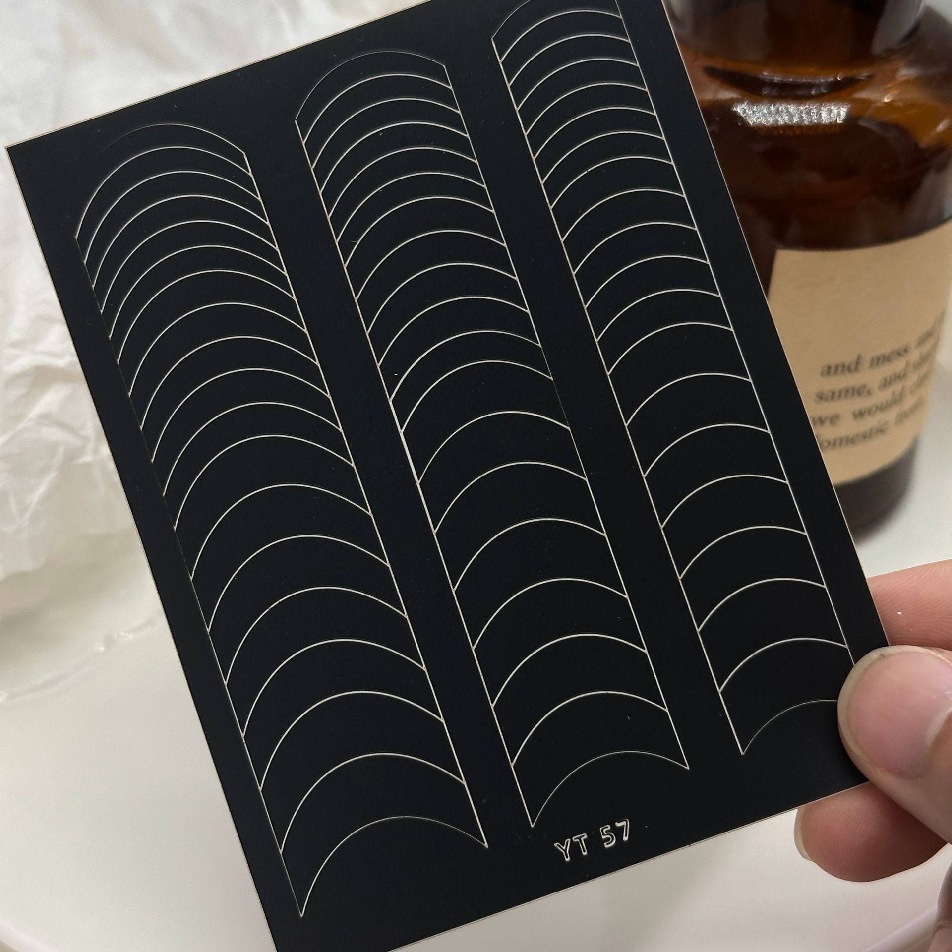 얕은 원형 프렌치 스티커(YT-57)