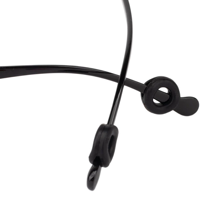 Круглые силиконовые Нескользящие наушники для очков Универсальные спортивные фиксированные Нескользящие наушники Аксессуары для очков Наушники с защитой от падения