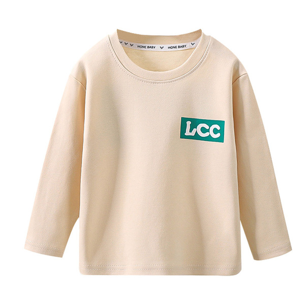 Demi-season cotton children's base body-friendly long-sleeve for…