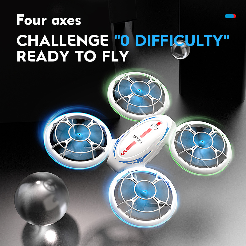 Youth Competition Training Lighting Drone Toy 2.4G Introduction Remote Control Aircraft Model Height Quadcopter