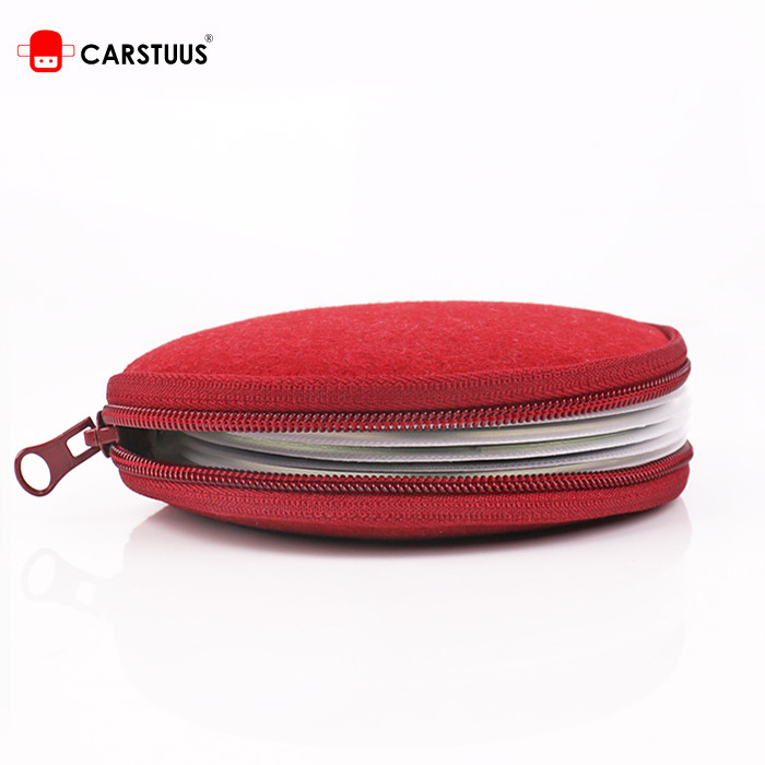 Auto CD bag CD CD storage set multi -functional car CD bag CD clip CD disk package CD supplier