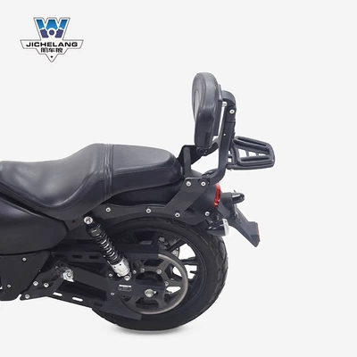 folding backrest adjustable backrest – Motorcycle tail