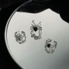 Ring, set, 3 pieces
