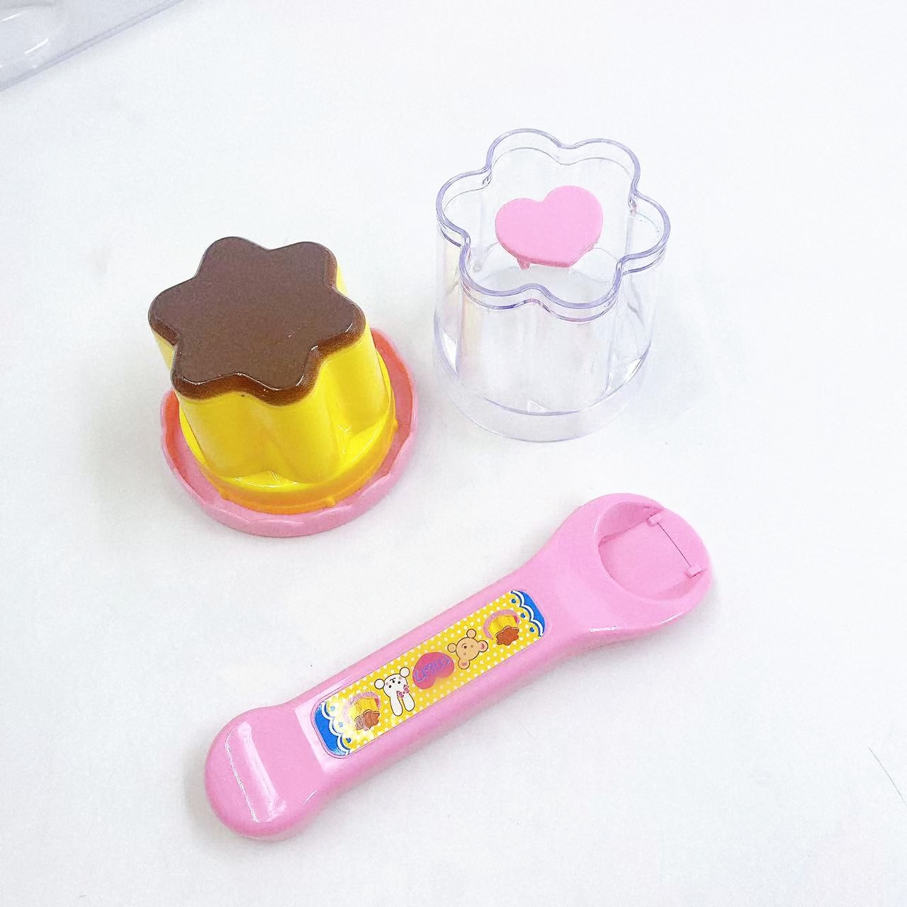 Juguetes de plástico de simulación pudín alimentación infantil juguetes caseros pudín juego grande juguetes de alimentos al por mayor