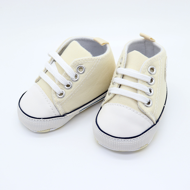 2022 new canvas toddler shoes 03 years old baby shoes infant spring
