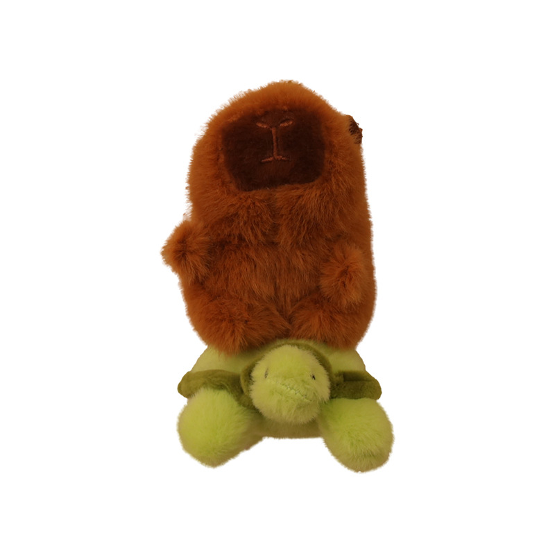 Nueva línea de tracción Kapibala muñeca peluche cachorro capibara gran ganso Kapibala muñeca bolso colgante
