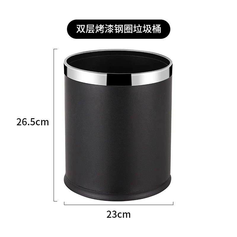 Anillo de plata 10l - pintura a la parrilla de hierro de doble capa