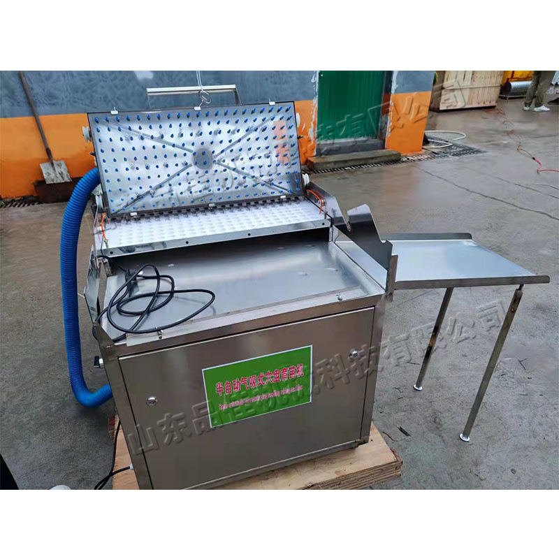 半自动穴盘育苗机 农业种植蔬菜穴盘播种机 育秧泡沫盘点种机