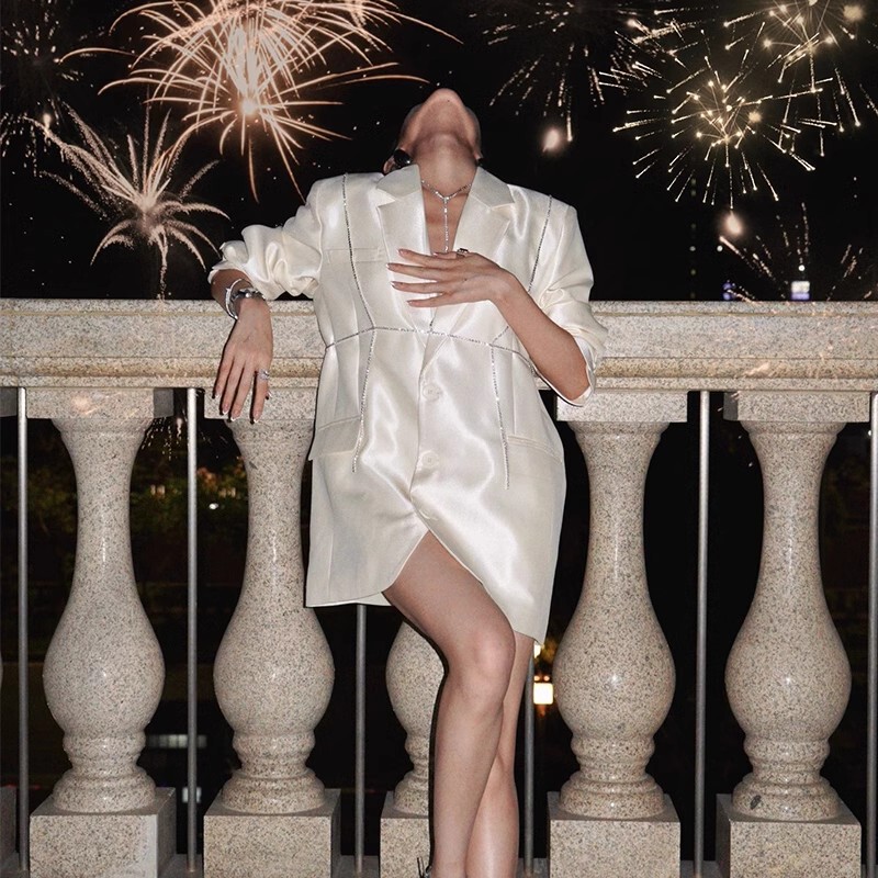 High-End Women's Blazer for Spring and Autumn 2026, Stylish and Loose-Fitting Casual Fashion Blazer, Trendy This Year