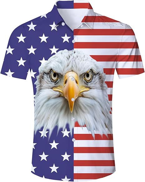 Venta caliente transfronteriza europea y americana, linda mascota gato estampado 3D, camisa hawaiana de manga corta con botones sueltos en la calle principal para hombres