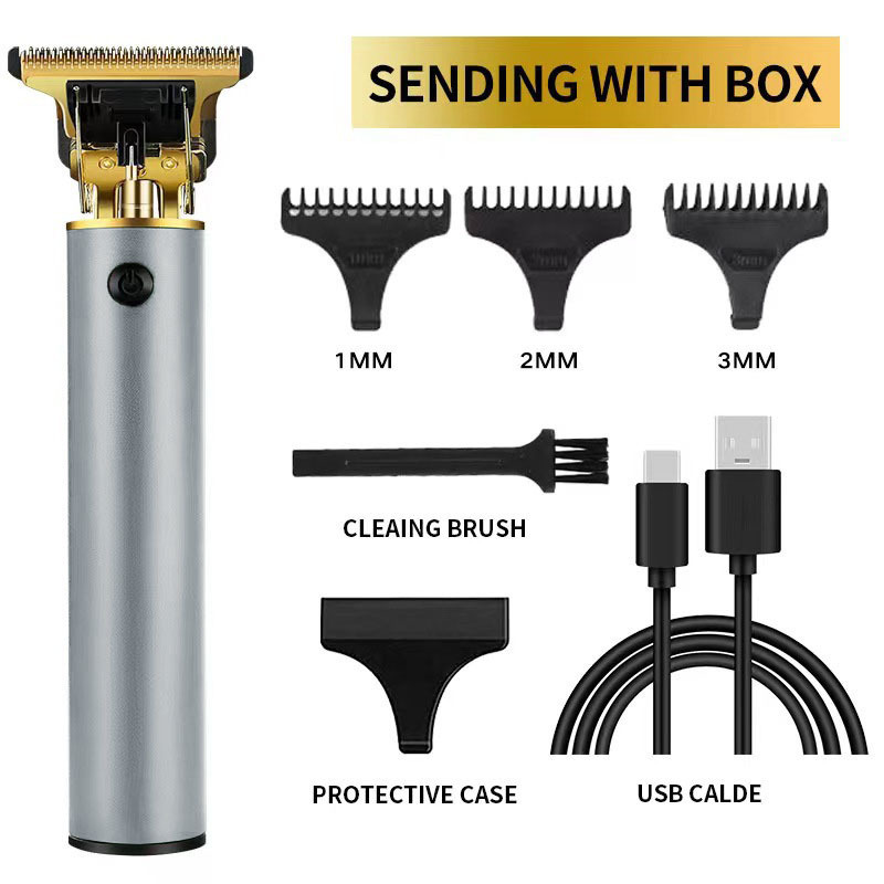 T9 Electric Hair Clipper Rechargeable Trimmer For Oily Bald Hair Shaver Home Personal Care Appliances_voghion.com