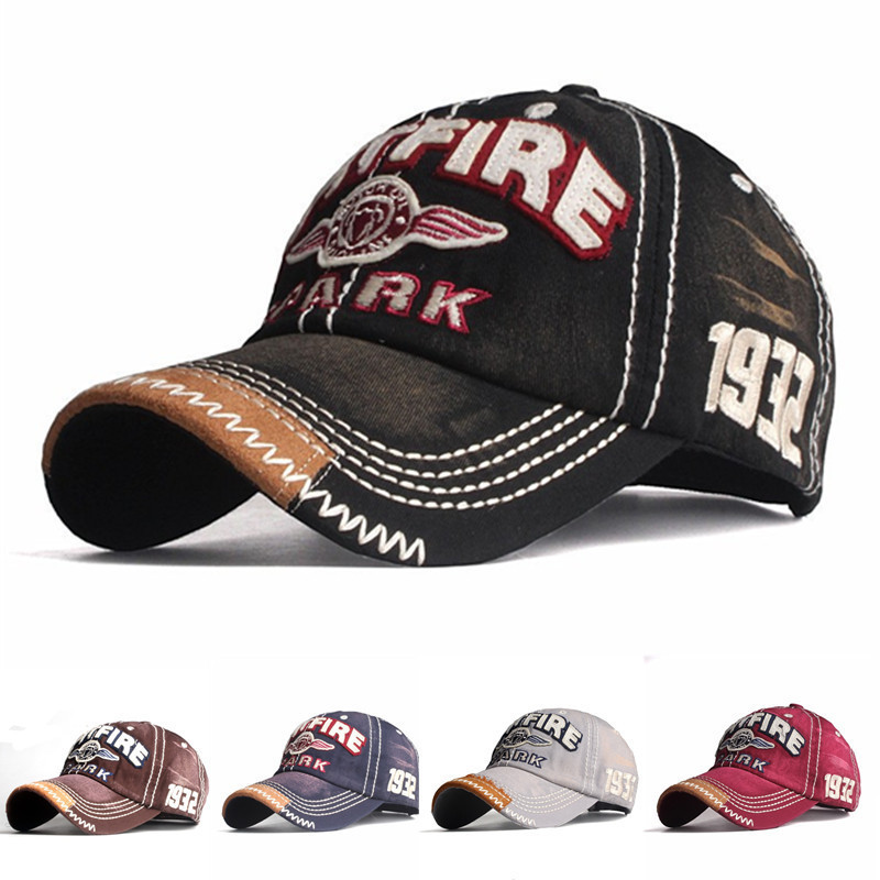 Men's retro denim fashionable universal hat
