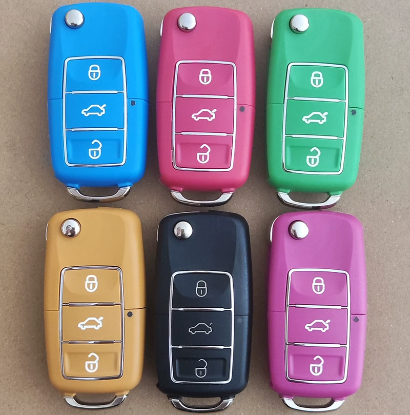 Подходит для полуавтомата Volkswagen B5 цвета Supreme KD Chino VVDI Shell, сменный корпус складного ключа автомобиля