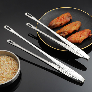 316 Stainless Steel Barbecue Tongs Food Tongs Korean Barbecue Tongs Round Tip Pointed Barbecue Tongs Steak Tongs Strawberry Tongs