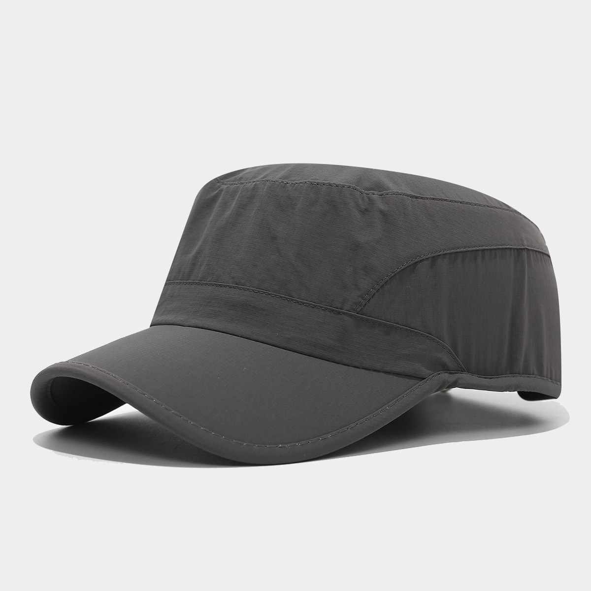 Primavera y verano delgada sombrero de boca de pato impermeable de secado rápido para mujeres sombrero de montaña al aire libre para hombres sombrero militar de protección solar