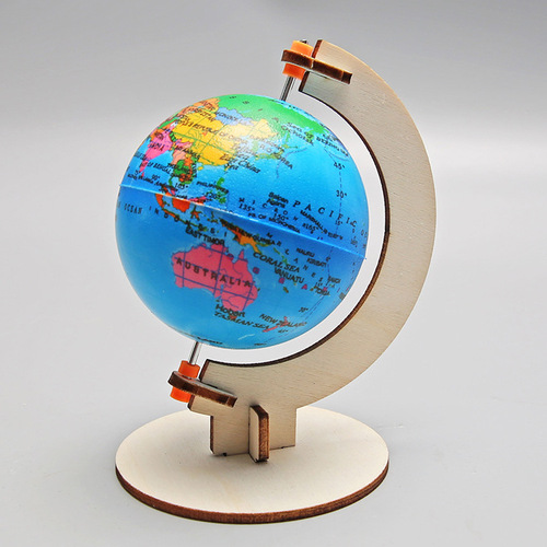 Science and technology small production homemade earth structure science education toys science experiment handmade diy globe model wholesale