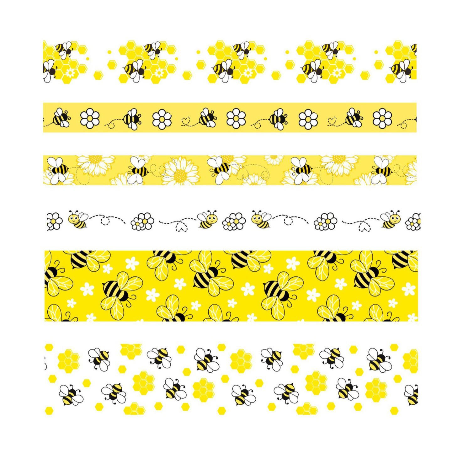 Fuente fábrica venta caliente transfronteriza Sunflower bees paragraph festival de abeja embalaje de regalo cinta