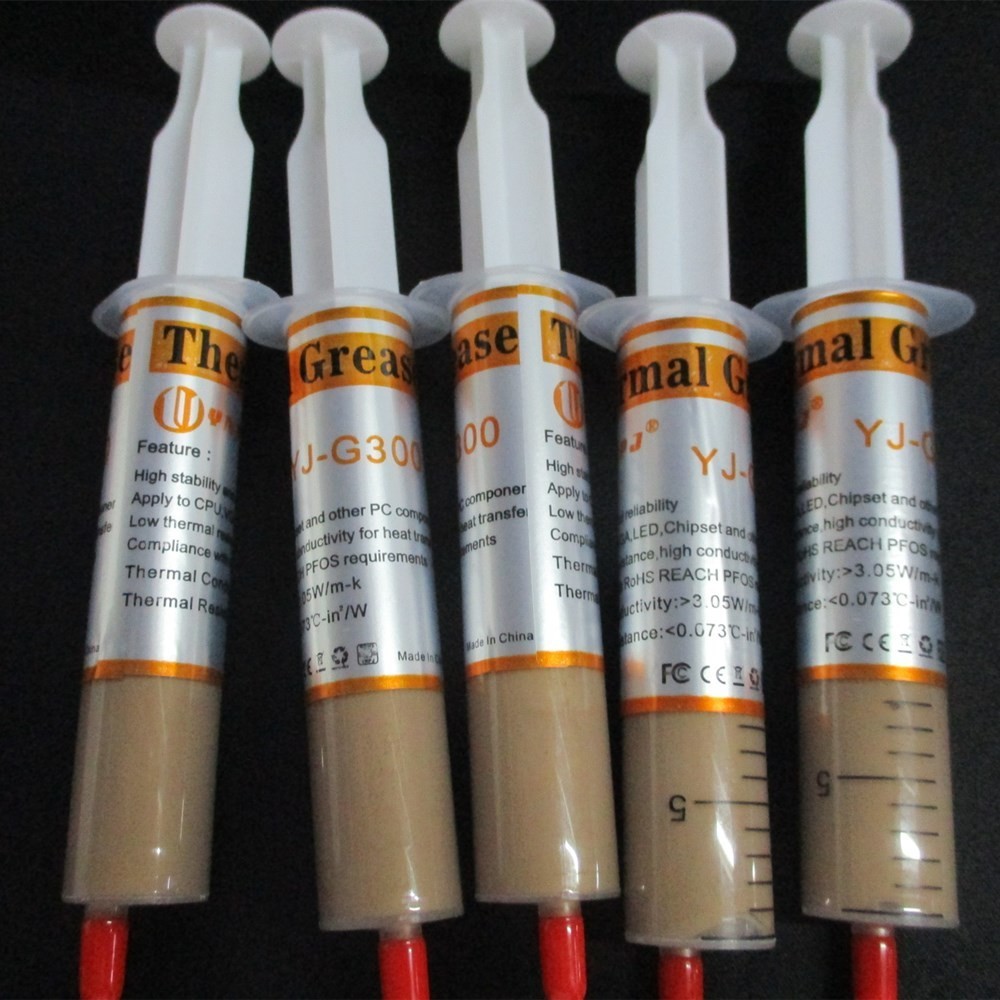 金色大针管散热硅脂 电脑cpu显卡处理器散热散热硅胶 导热硅脂膏