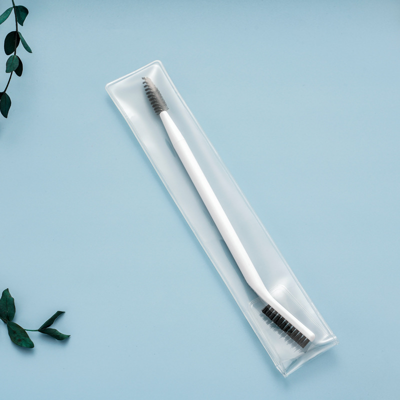 Wholesale of portable beauty tools such as double-headed spiral eyebrow combs, single makeup brushes, eyebrow brushes, eyelash brushes and eye brushes undefined