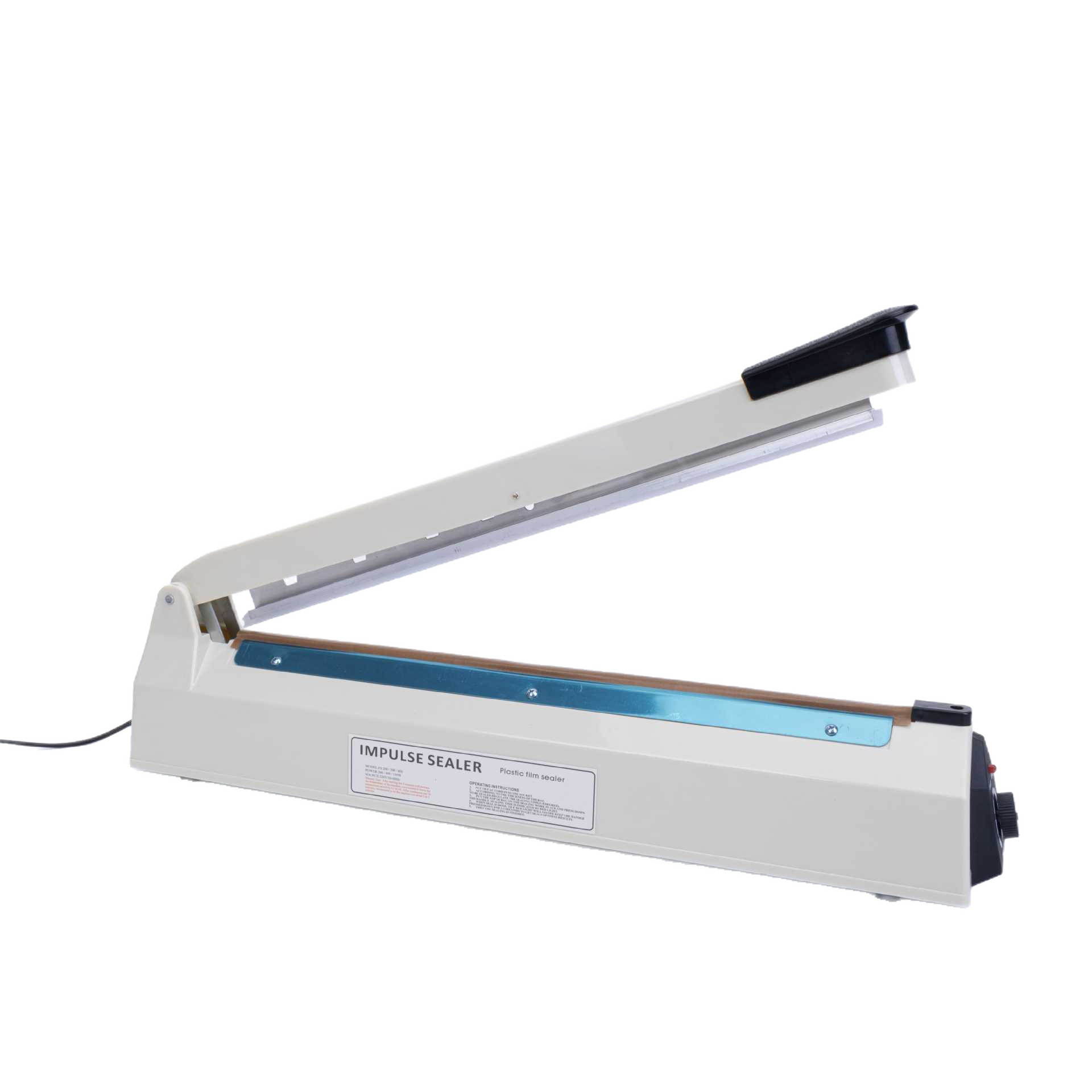 Máquina de sellado a presión manual pequeña máquina de sellado y Corte de bolsas de embalaje de alimentos de papel de aluminio doméstico máquina de sellado térmico comercial máquina de sellado de plástico portátil
