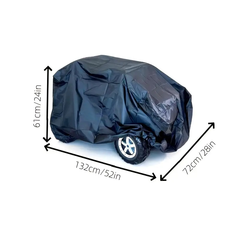 Electric Children's Toy Car Cover Four-Wheel Remote Control Off-Road Vehicle Sun Protection Rainproof Dustproof Car Cover Car Shed