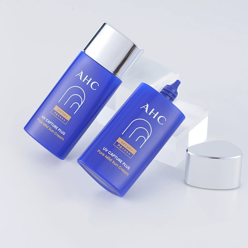 Оригинальный южнокорейский AHC маленький синий тюбик солнцезащитный крем 50 мл Анти-ультрафиолетовый консилер изоляционный солнцезащитный крем тройной 90 мл
