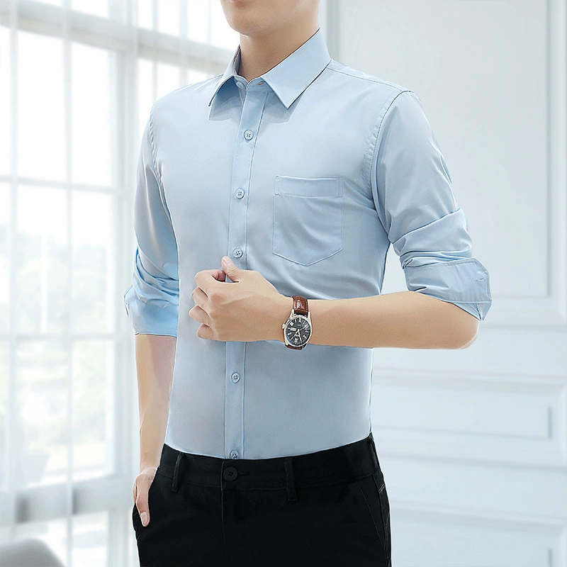 Autumn summer base shirt for work, plus size
