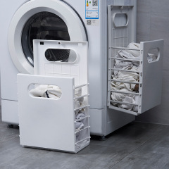 壁掛け式折り畳み洗濯かご家庭用洗濯物収納かご大容量穴なし手持ち洗濯かご
