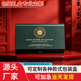 礼盒产品包装盒保健品天地盖礼品盒徽章护肤品文创翻盖盒