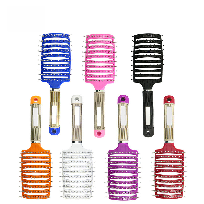crooked massager for hair straightening