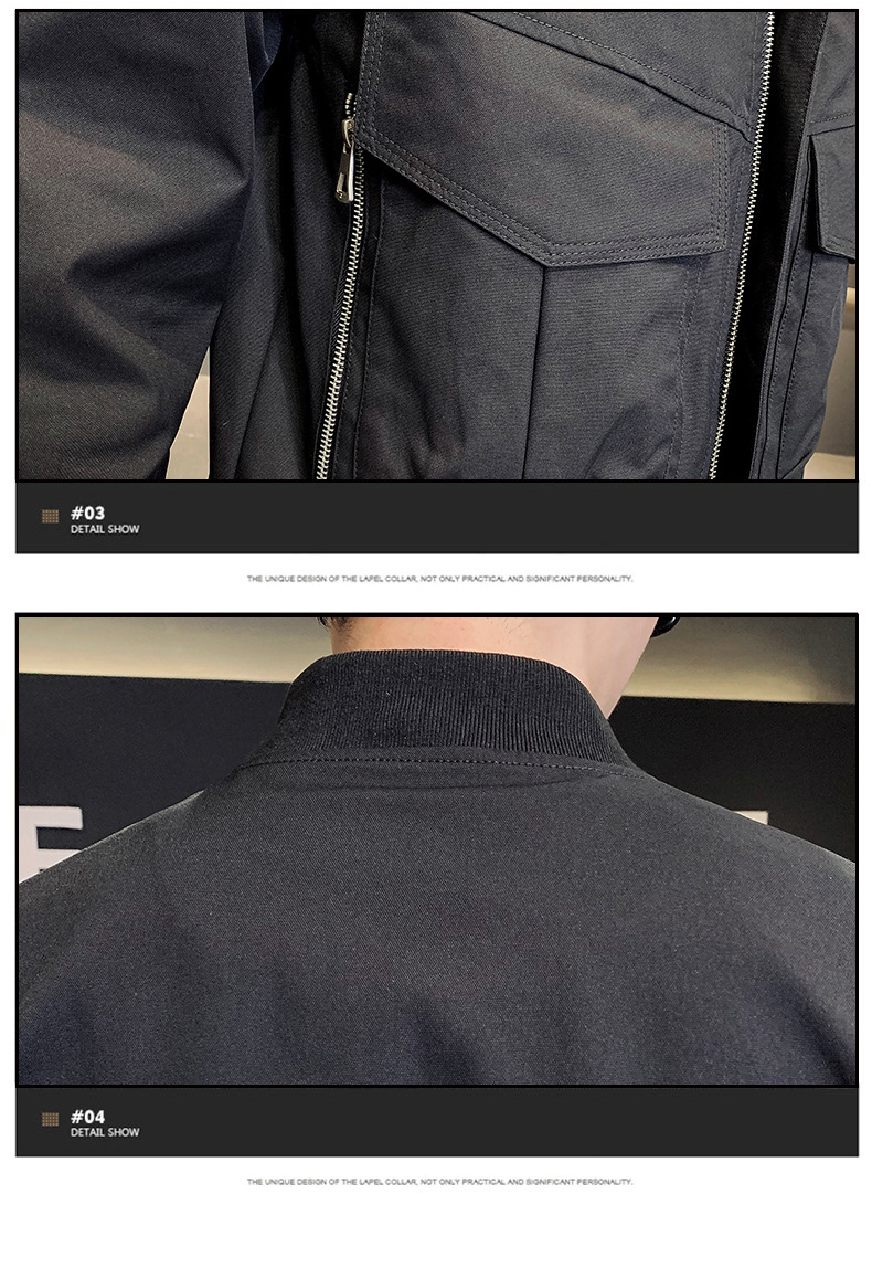 Nei Fréijoers- an Hierschtjacketten fir Männer, Casual Jacketten fir Männer, Trendy a villfälteg Aarbechtskleeder, Baseballkleeder, Hierschtkleeder fir Jugendlecher_voghion.com