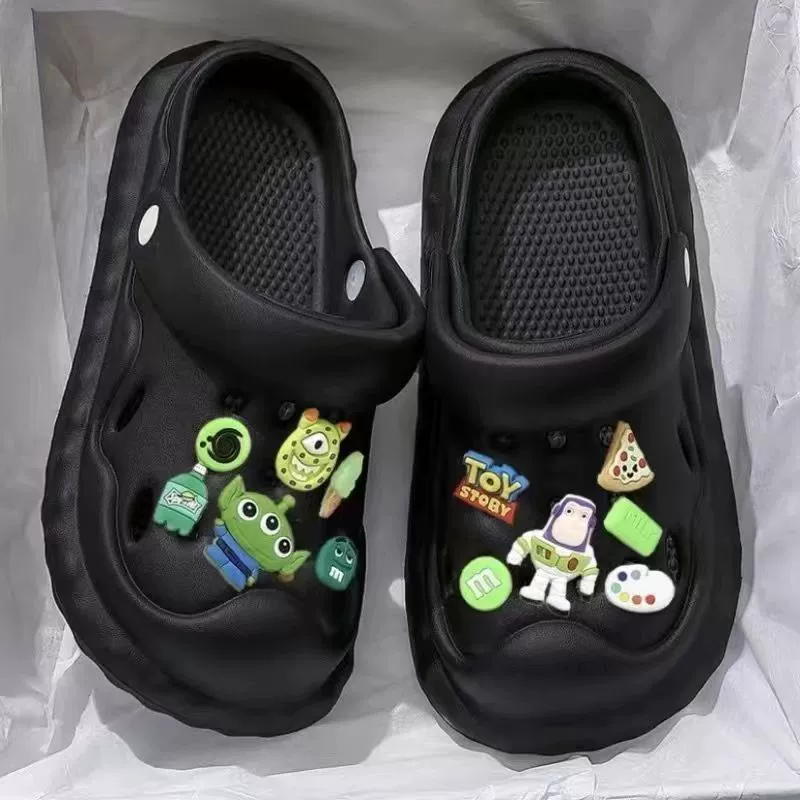 Women’s foam clogs (lightweight), anti‑slip, adjustable strap, sizes 36–41, multiple prints