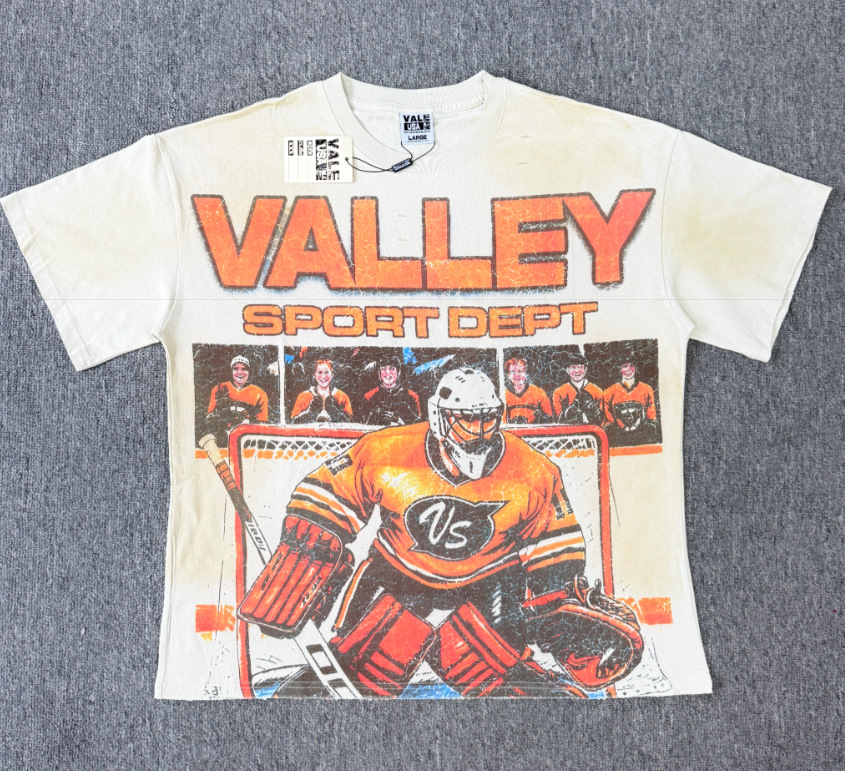 washed vintage graphic T-shirt design 5
