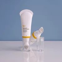 Косметический шланг 10ML цинковый сплав скошенный массаж глаз крем шланг губная помада глазурь PE алюминиевый пластиковый шланг мешок
