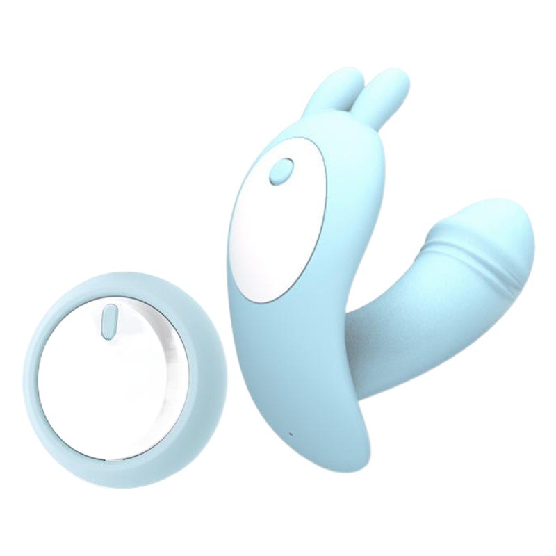 Control remoto inalámbrico recargable pequeña danza desgaste mariposa vibrador femenino invisible sombra vibrador pene vibrador fabricante