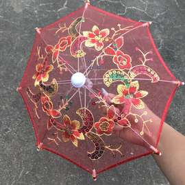 SG37儿童迷你小伞蕾丝伞道具透明绣花伞走秀装饰拍照伞景区热
