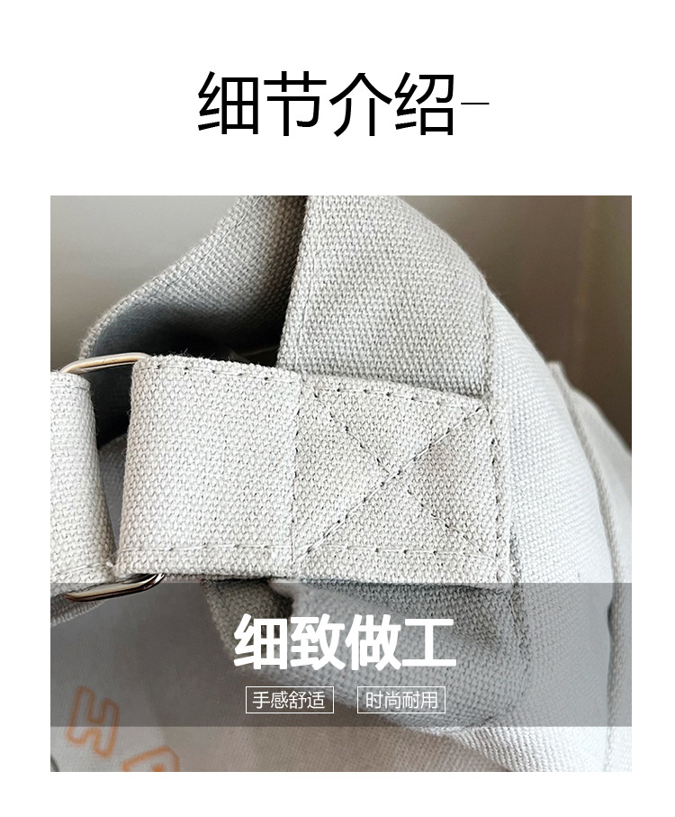 Wholesale large-capacity casual commuting women's single-shoulder bags, Korean-style trendy and fashionable handbags, LOGO printed canvas bags undefined