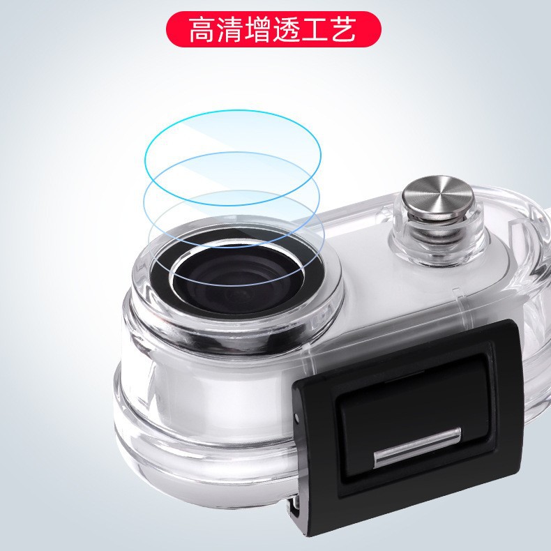 Adecuado para insta360 Go3 pulgar Cámara impermeable Shell de una pieza de entrega al por mayor