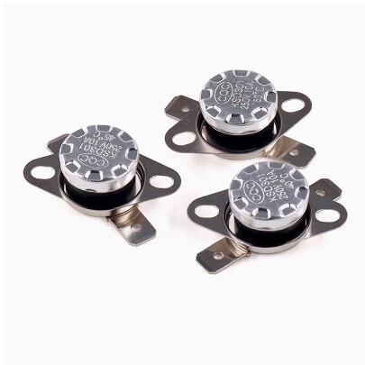 ノーマルオープン KSD301 温度制御スイッチ温度コントローラー電気木製可動リングノーマルオープン 40-160 度 250V/10A|undefined