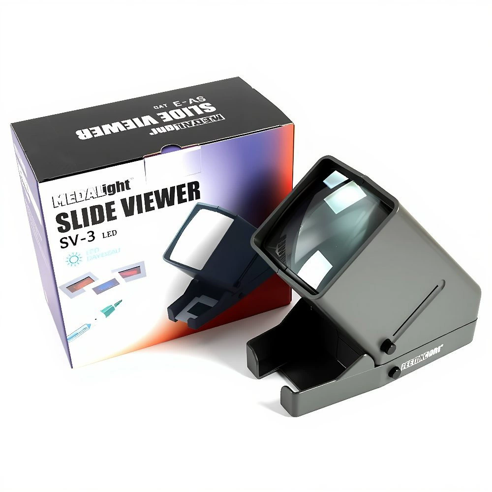 Слайды-очки для просмотра двойной луп, SV3 Filin Film Slider Film Viewer