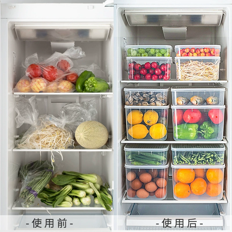 Cooled storage box for home use, plastic lunch box