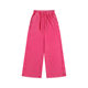 350g80 Cotton Washed Old Wei Pants European and American Retro Style Big terry plus size Pants OVERSIZE Lace-up