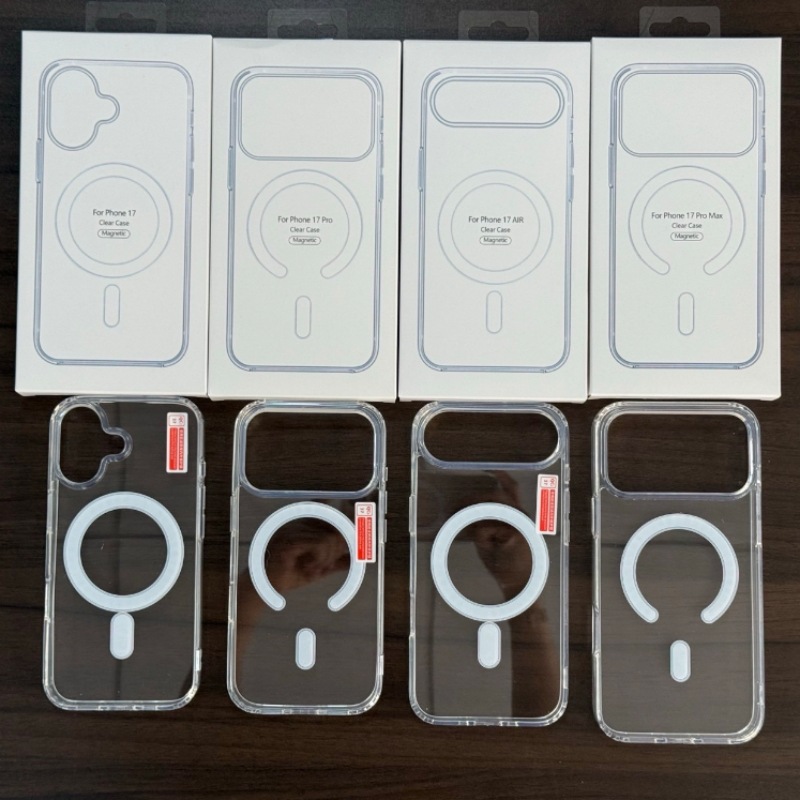 适用iPhone17Promax保护壳16透明XR防摔SE23苹果15Plus磁吸手机壳