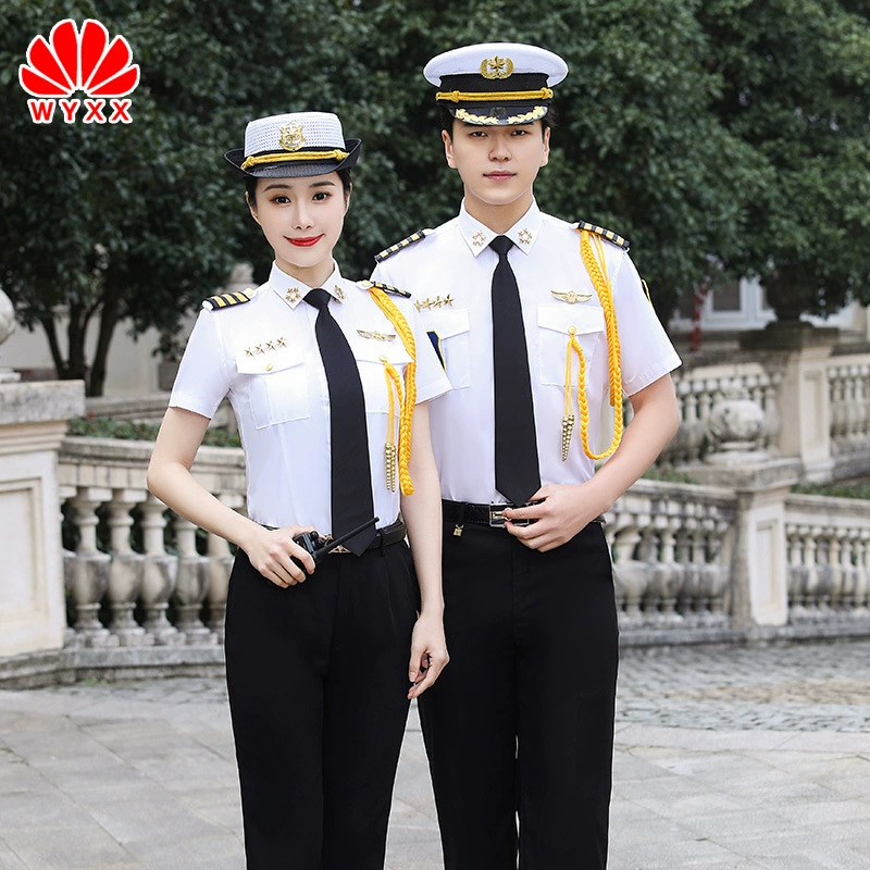 Безопасность Рабочая одежда Мужская весна и осень Изображение Почтовый костюм Продажа Куртка с длинным рукавом Безопасность Гостиничная недвижимость Униформа консьержа