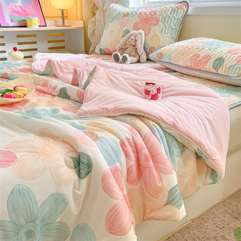 Sensación fresca de verano, edredón de hielo, edredón fresco de verano, edredón de aire acondicionado, edredón doble, dormitorio de estudiantes, edredón de verano, lavable a máquina image 8