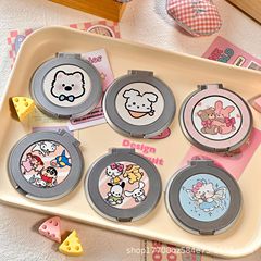 Insかわいいケイティ漫画小動物携帯電話スタンド360度回転貼り付け式固定支点スタンド折り畳み